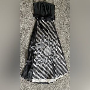 Two piece semi-formal dress.